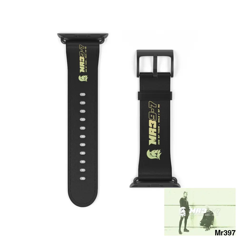 MR39 Watch Band 38 - 41 mm / Black Matte Accessories