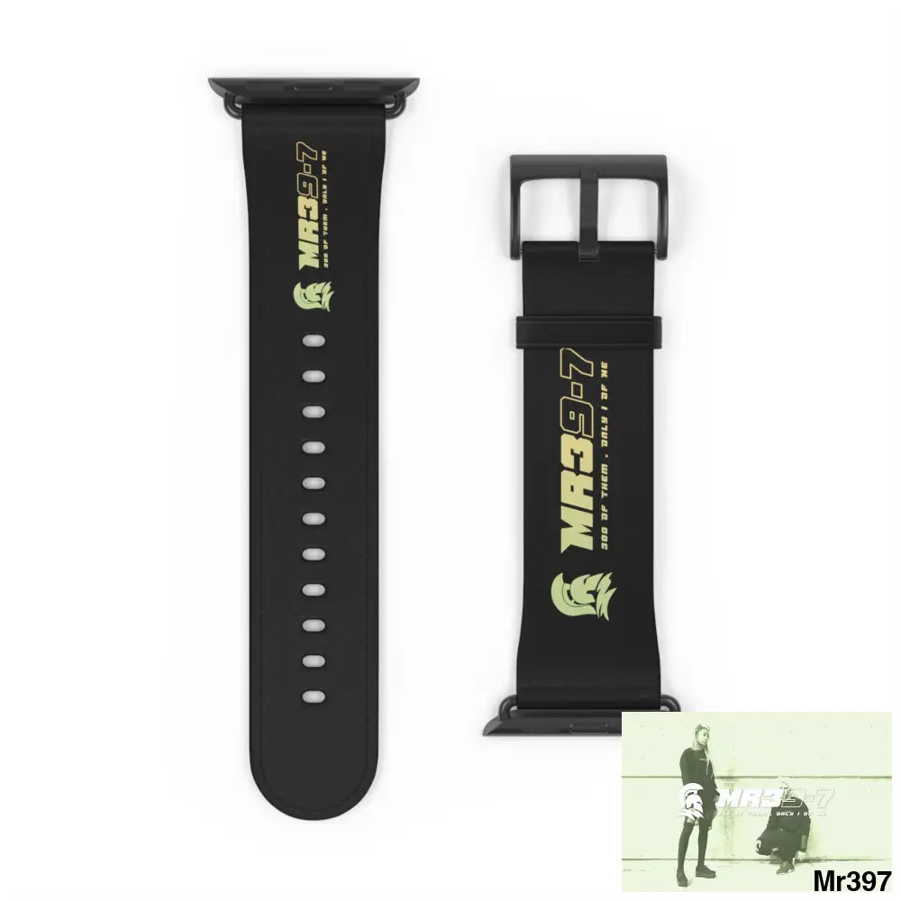 MR39 Watch Band 42 - 45 mm / Black Matte Accessories