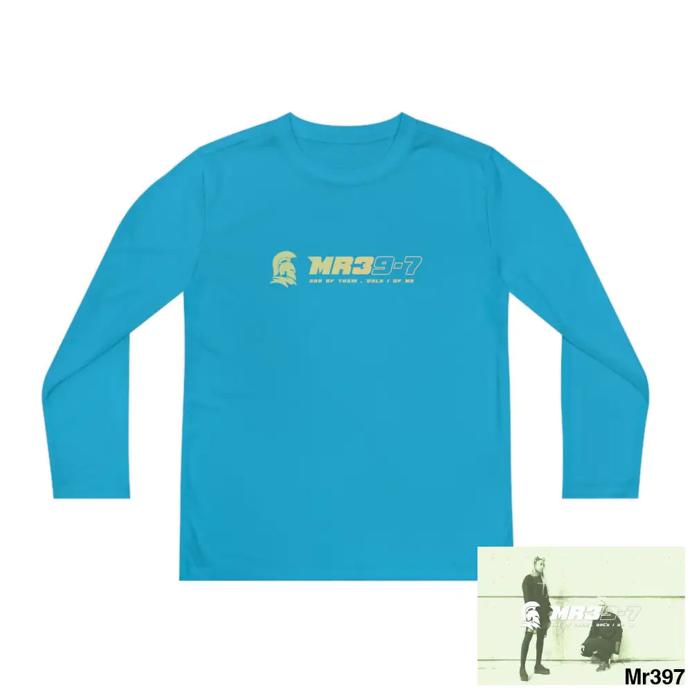 MR39 Youth Long Sleeve Competitor Tee Atomic Blue / L Kids clothes