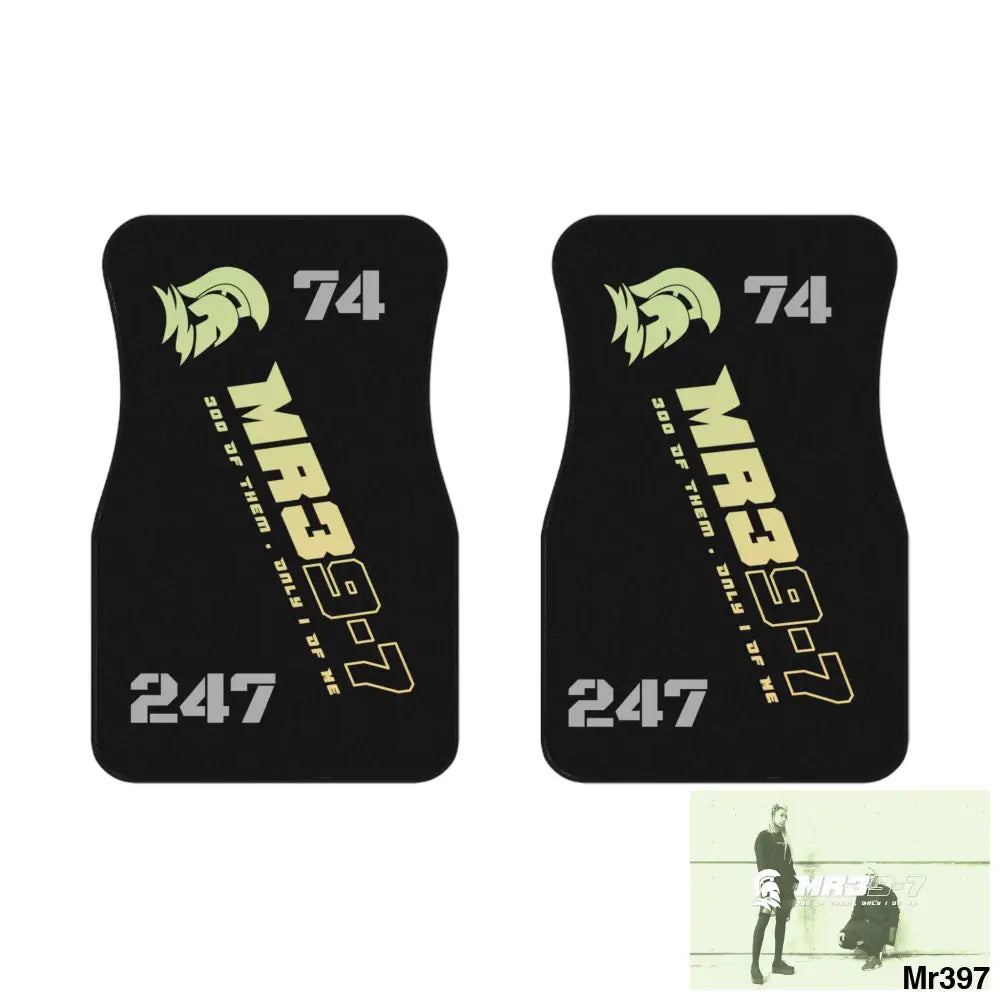 MR39s 74 Always ready 24/7 Car Mats (2x Front) 2x Front mats Accessories