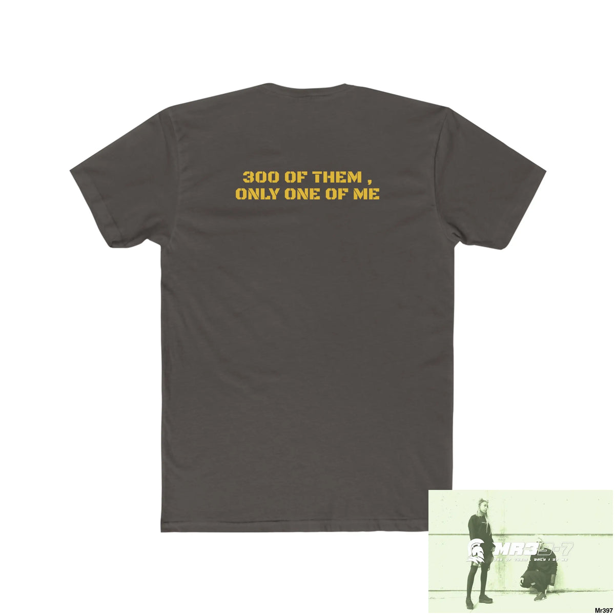 MR39S Faith over fear -Men’s Cotton Crew Tee T-Shirt