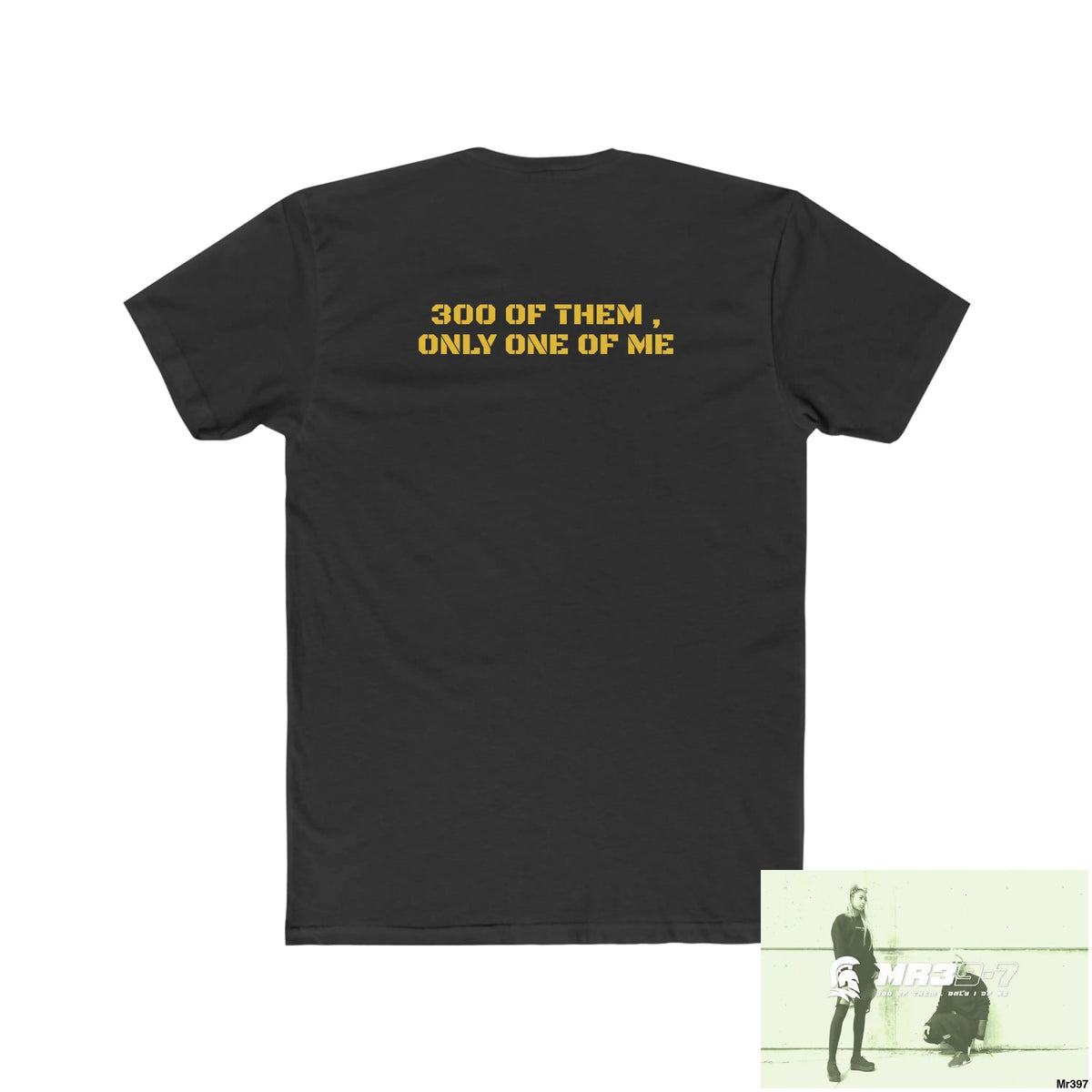 MR39S Faith over fear -Men’s Cotton Crew Tee T-Shirt