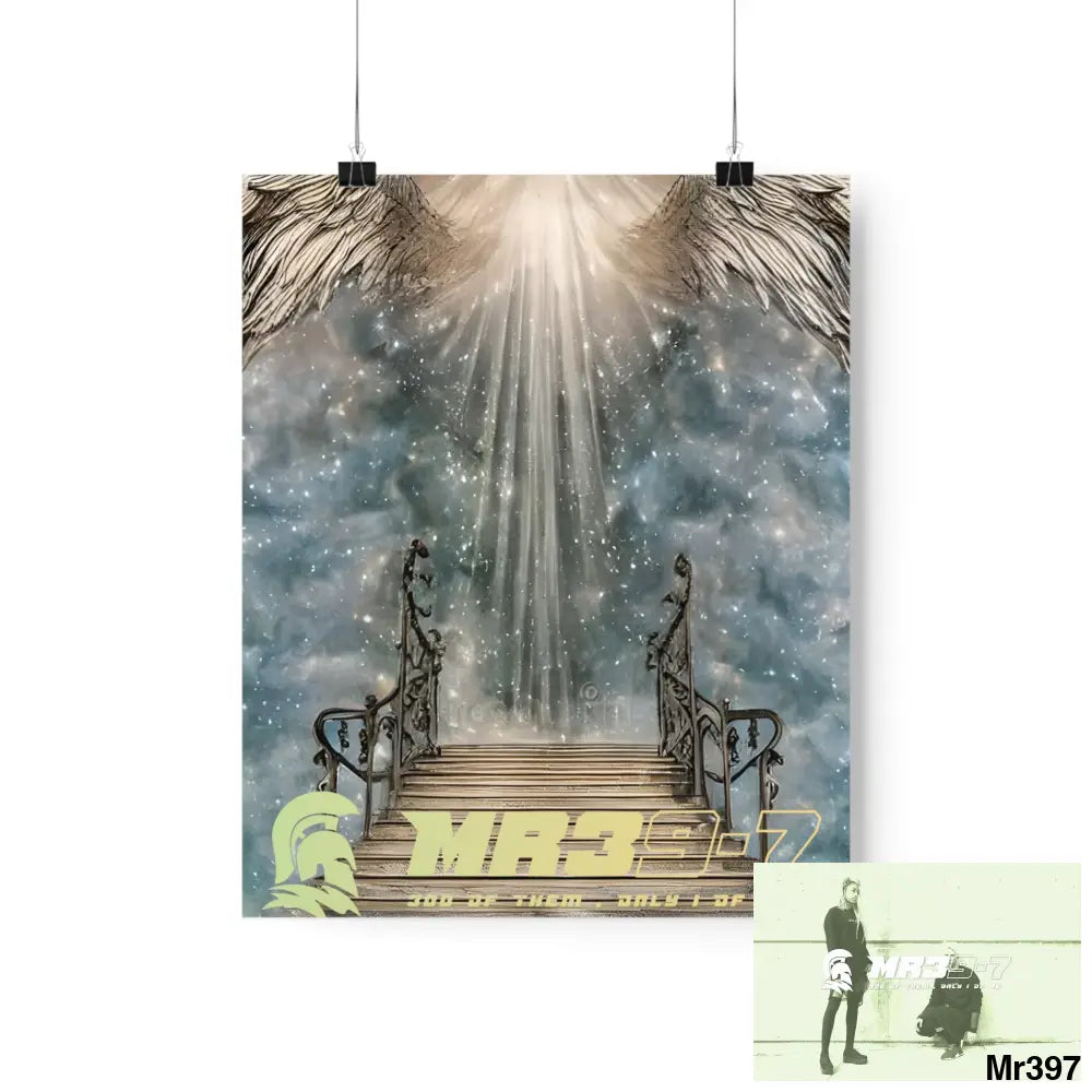 MR39S stairway to heaven. Matte Vertical Posters 9’’ x 11’’ / Matte Poster
