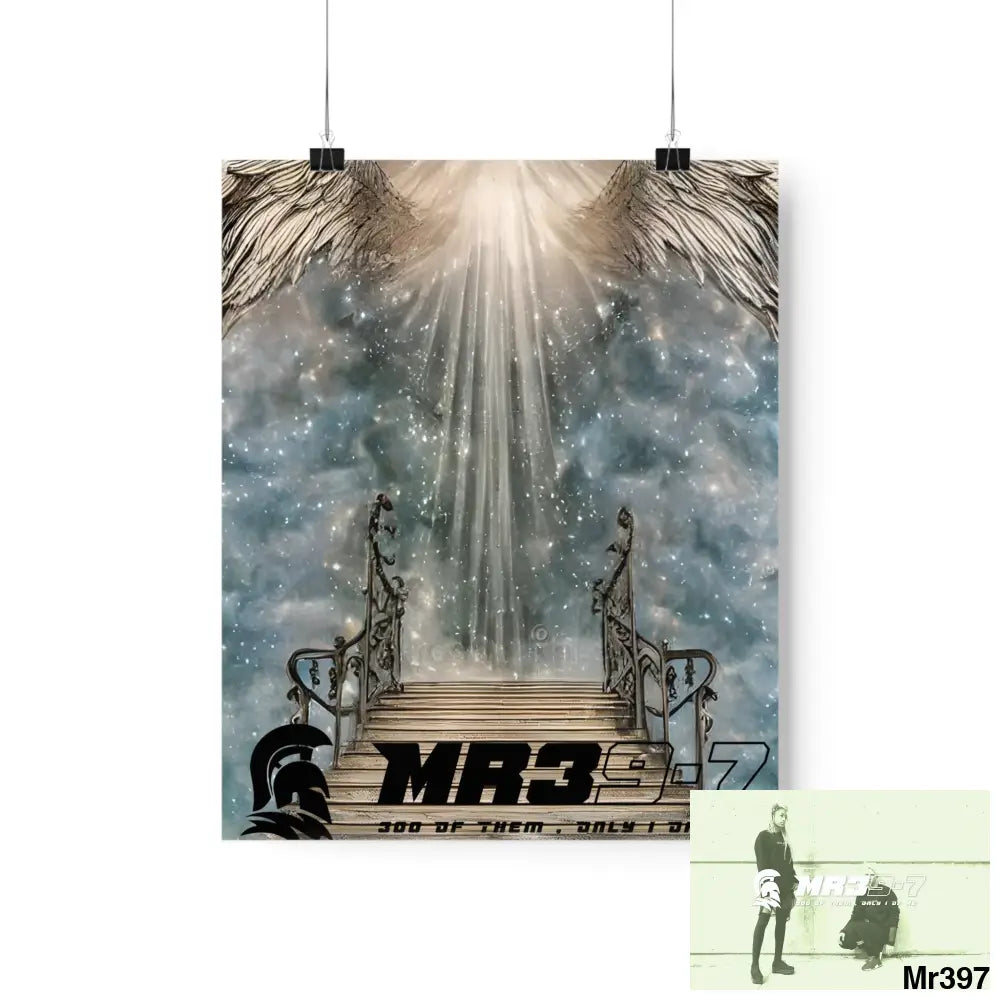 MR39S stairway to heaven. Matte Vertical Posters 9’’ x 11’’ / Matte Poster