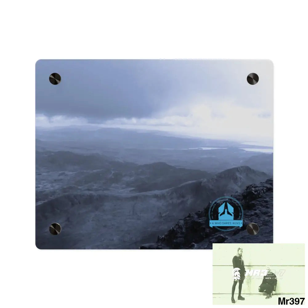 Mt Snowdon 20X May My Birthday 2nd SAS link obtained My Death Thailand -Barmouth Ltd Edition Acrylic Wall Art Panels