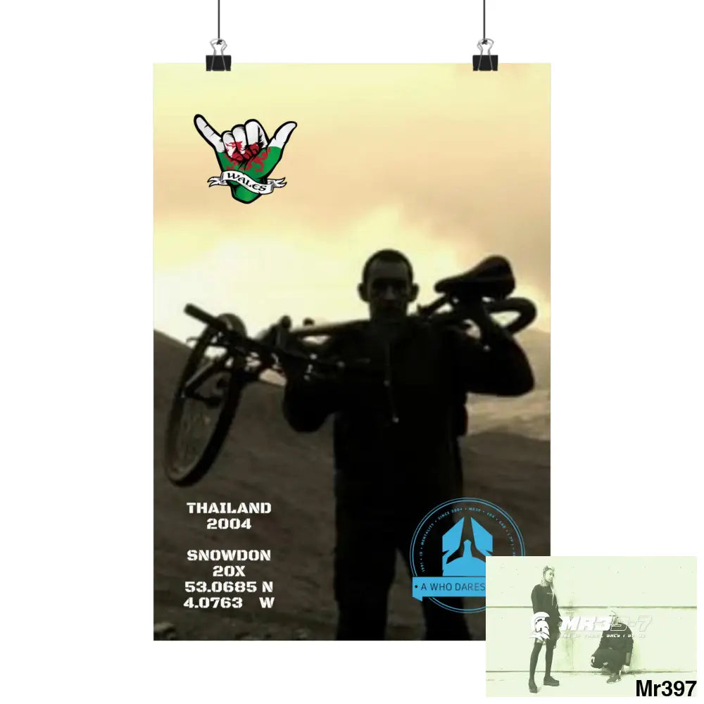 My birthday Beating not 20X Snowdon Matte Vertical Posters 11’’ x 16’’ / Matte Poster