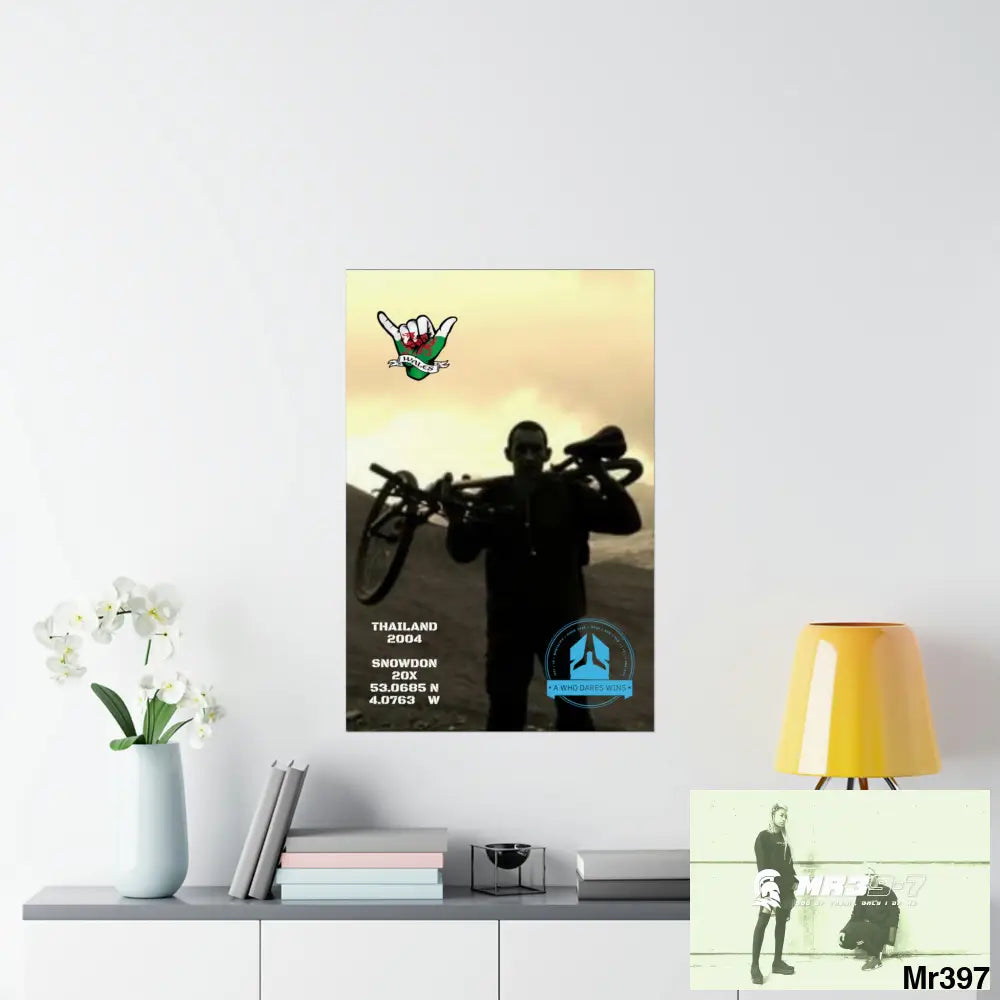 My birthday Beating not 20X Snowdon Matte Vertical Posters Poster