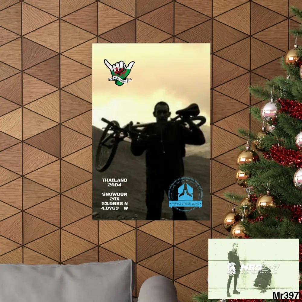 My birthday Beating not 20X Snowdon Matte Vertical Posters Poster