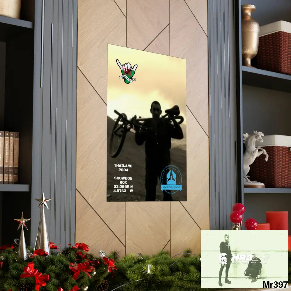 My birthday Beating not 20X Snowdon Matte Vertical Posters Poster