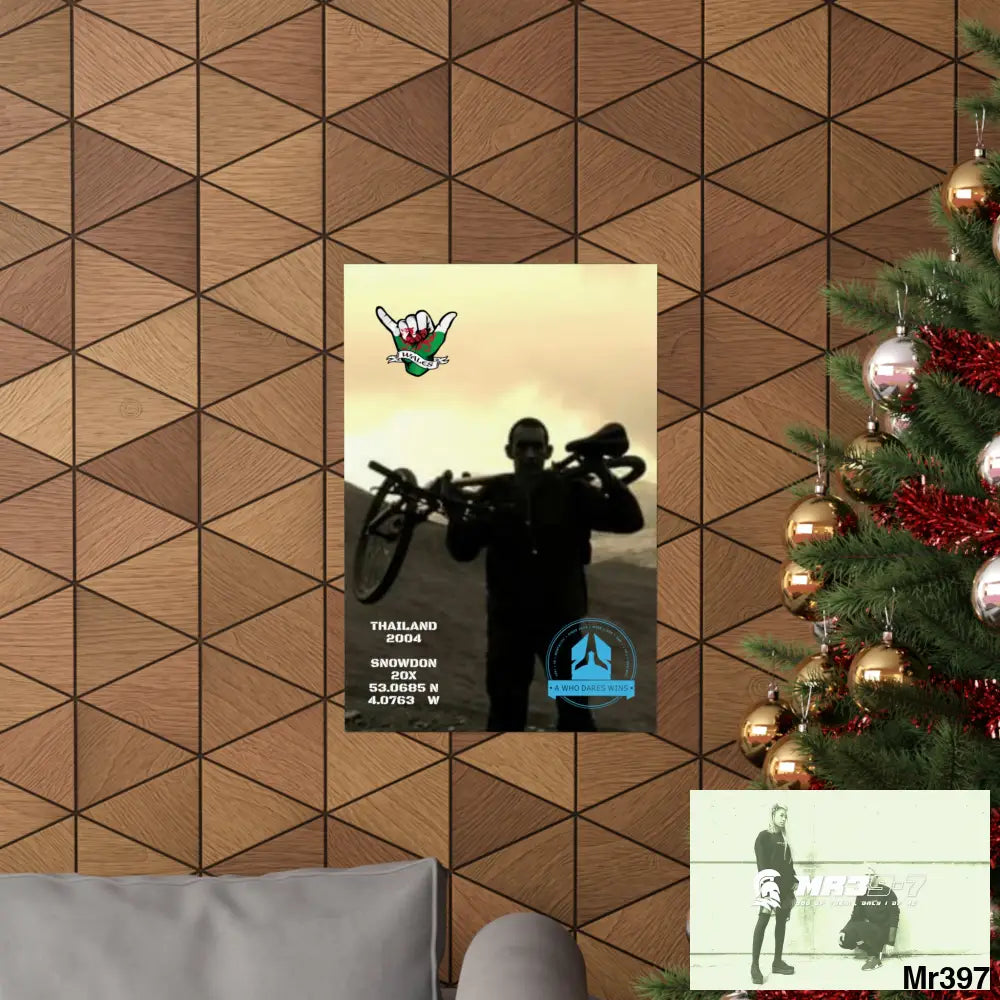 My birthday Beating not 20X Snowdon Matte Vertical Posters Poster