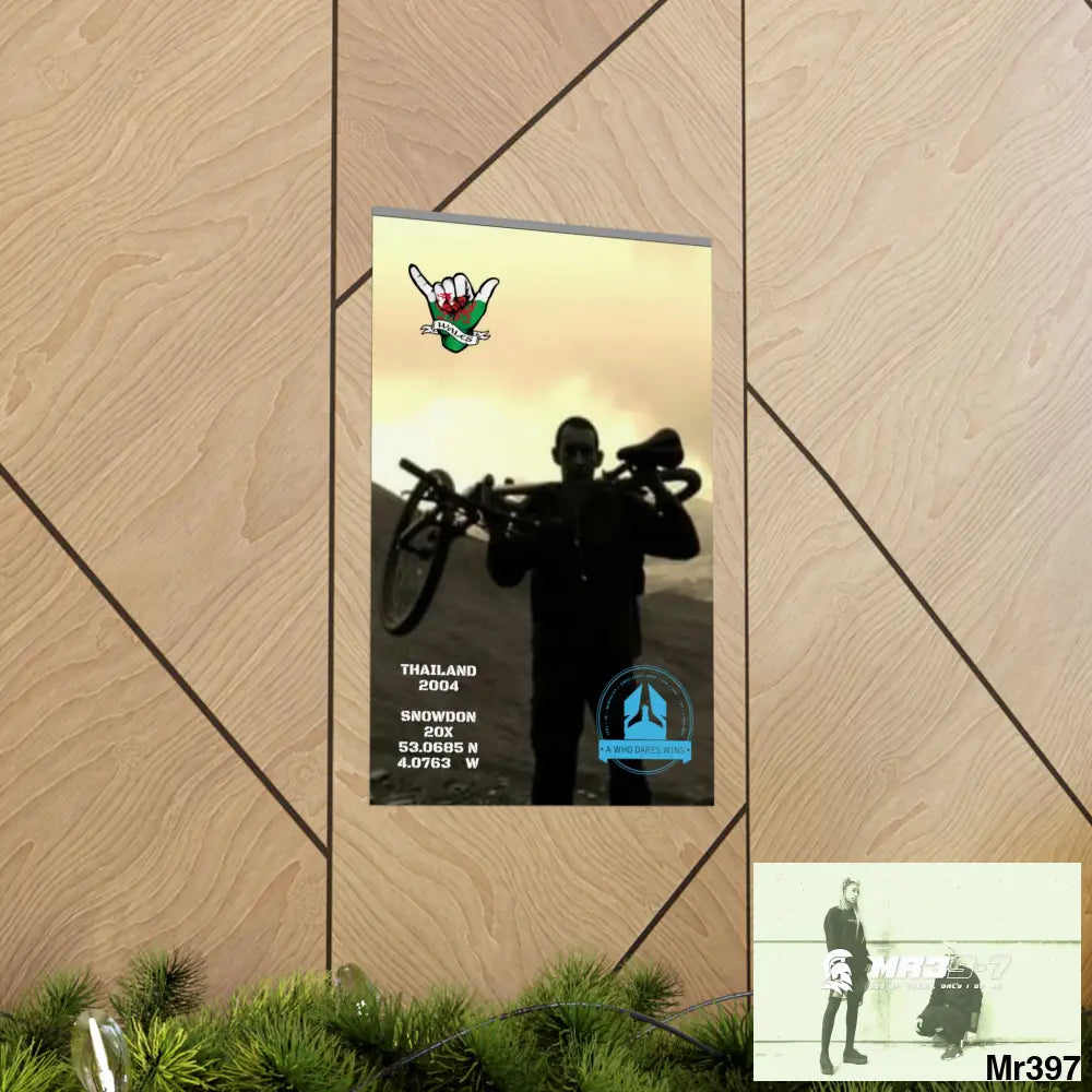 My birthday Beating not 20X Snowdon Matte Vertical Posters Poster