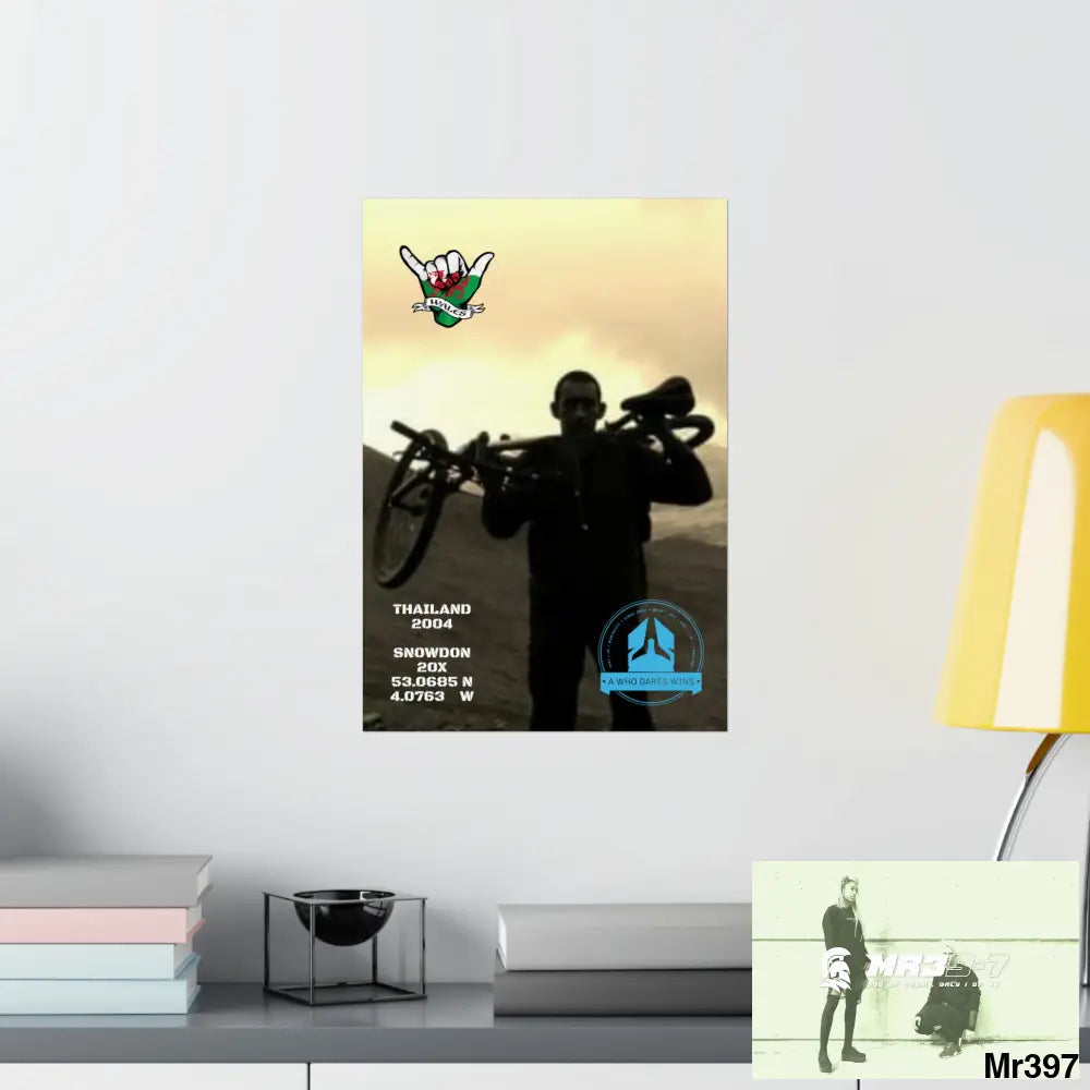 My birthday Beating not 20X Snowdon Matte Vertical Posters Poster