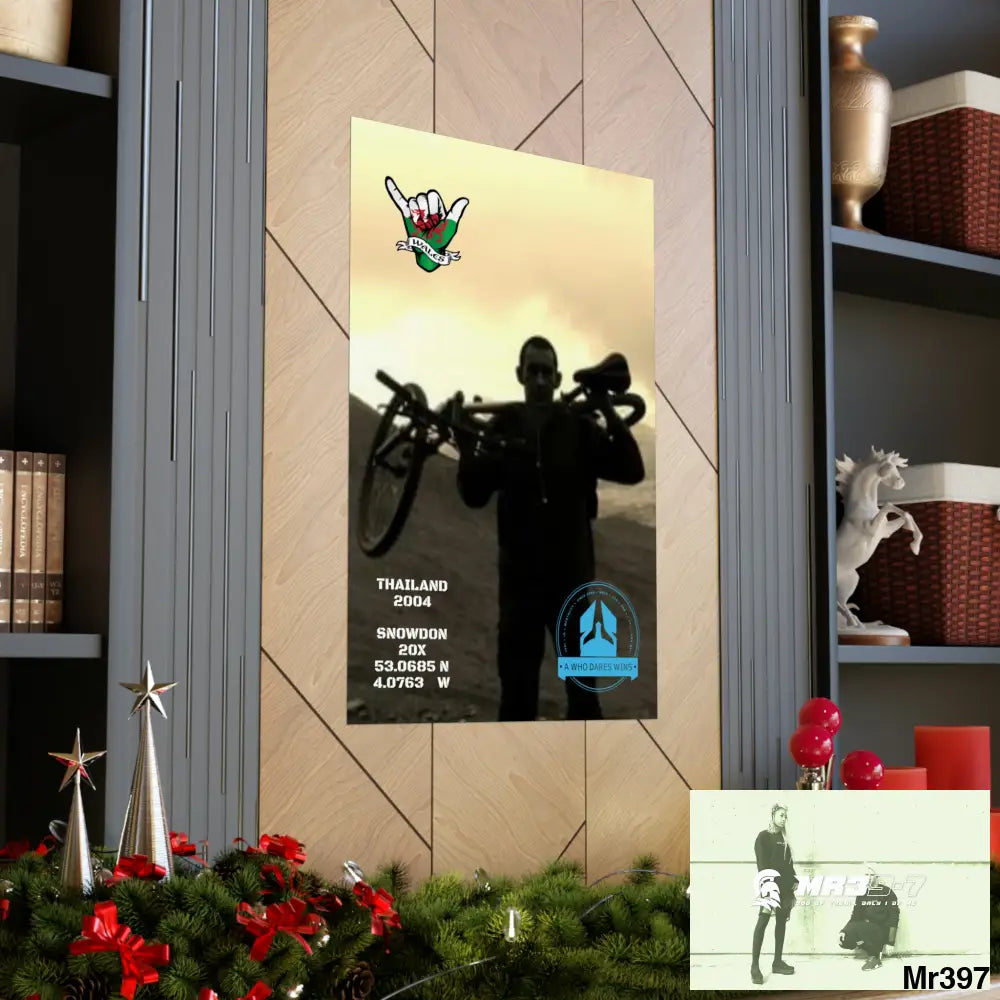 My birthday Beating not 20X Snowdon Matte Vertical Posters Poster