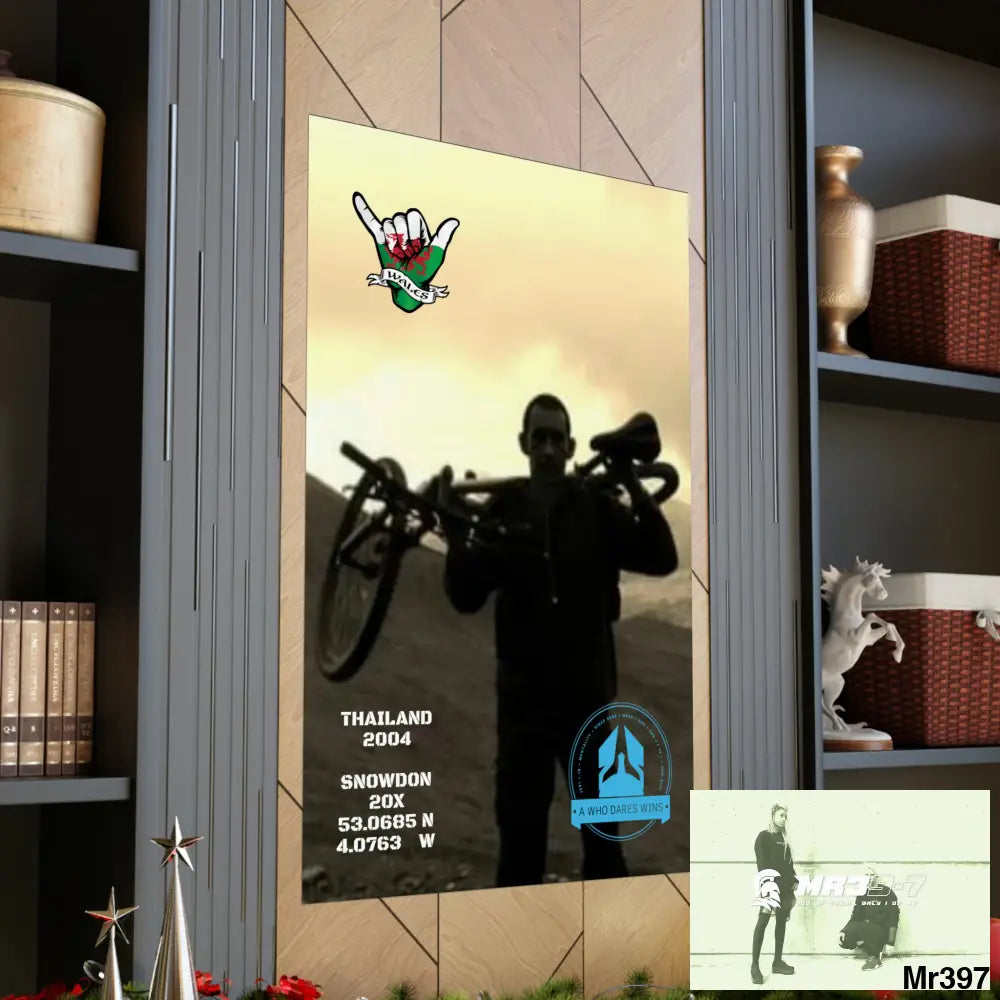 My birthday Beating not 20X Snowdon Matte Vertical Posters Poster