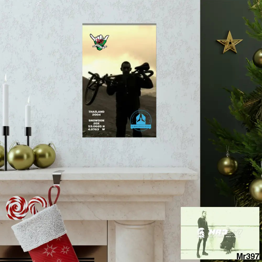 My birthday Beating not 20X Snowdon Matte Vertical Posters Poster