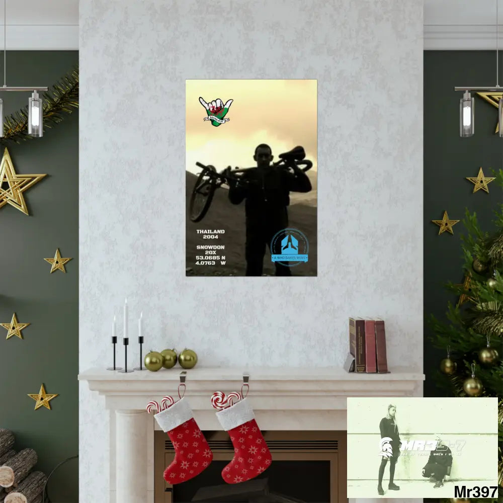 My birthday Beating not 20X Snowdon Matte Vertical Posters Poster