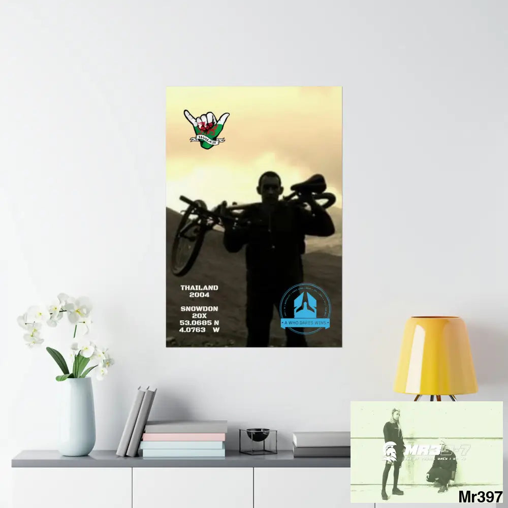 My birthday Beating not 20X Snowdon Matte Vertical Posters Poster