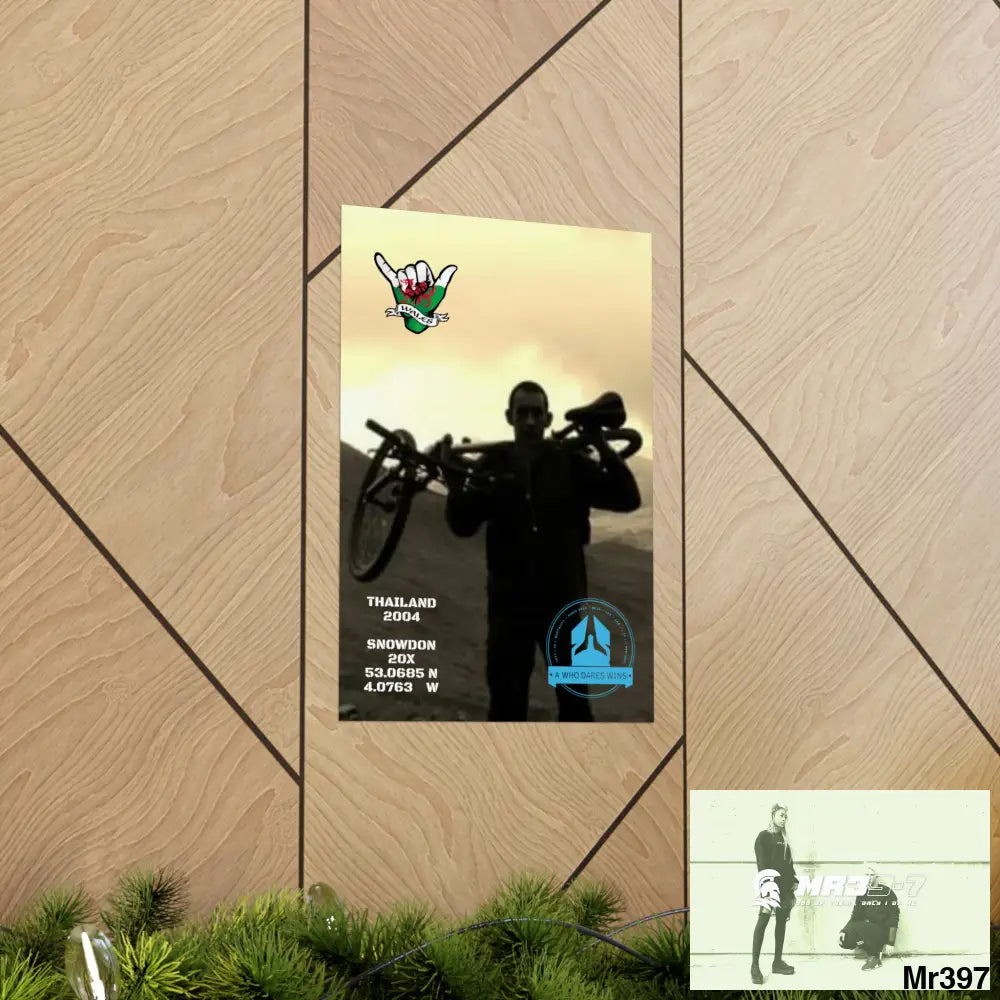 My birthday Beating not 20X Snowdon Matte Vertical Posters Poster