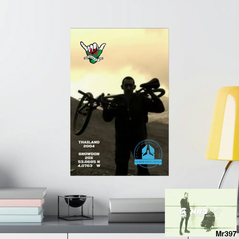 My birthday Beating not 20X Snowdon Matte Vertical Posters Poster