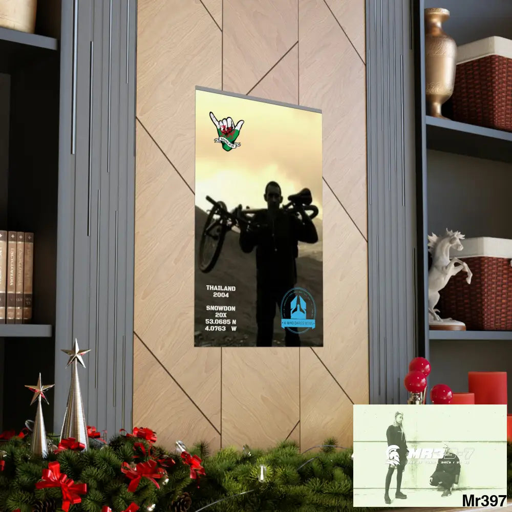 My birthday Beating not 20X Snowdon Matte Vertical Posters Poster