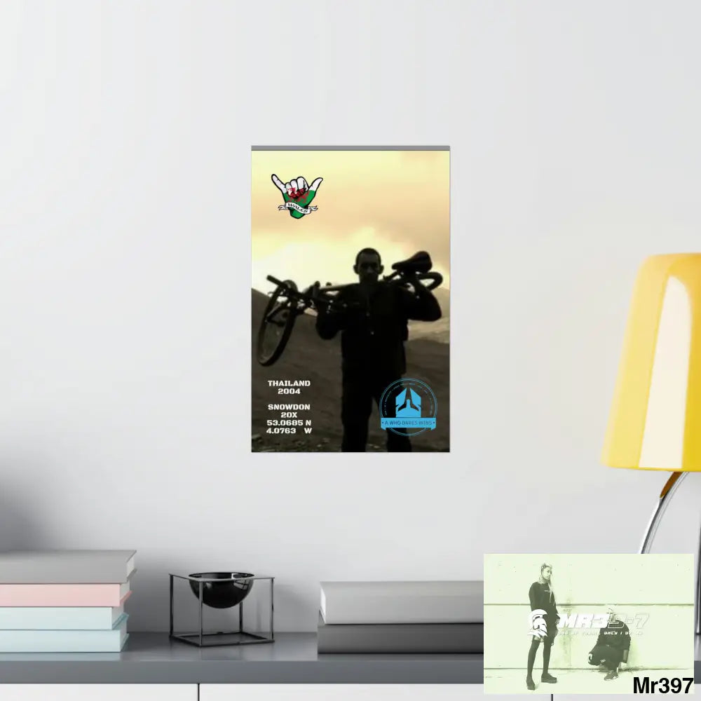 My birthday Beating not 20X Snowdon Matte Vertical Posters Poster
