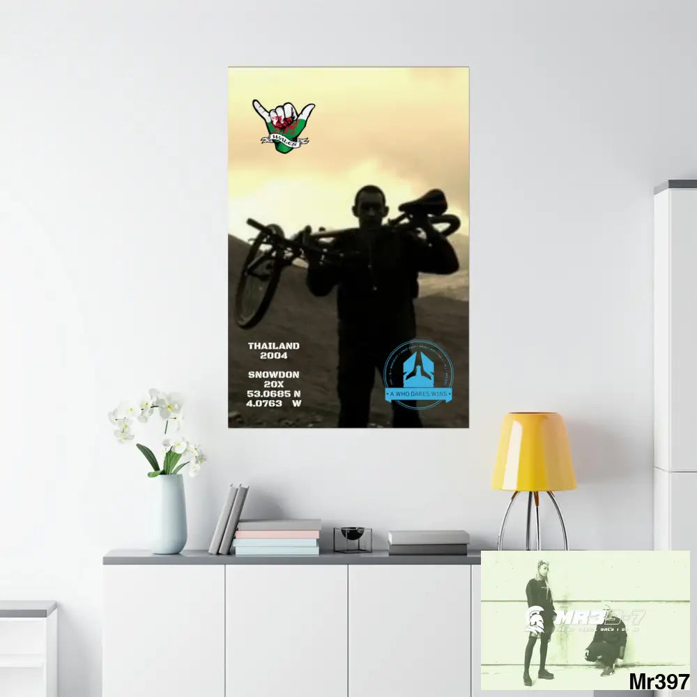 My birthday Beating not 20X Snowdon Matte Vertical Posters Poster