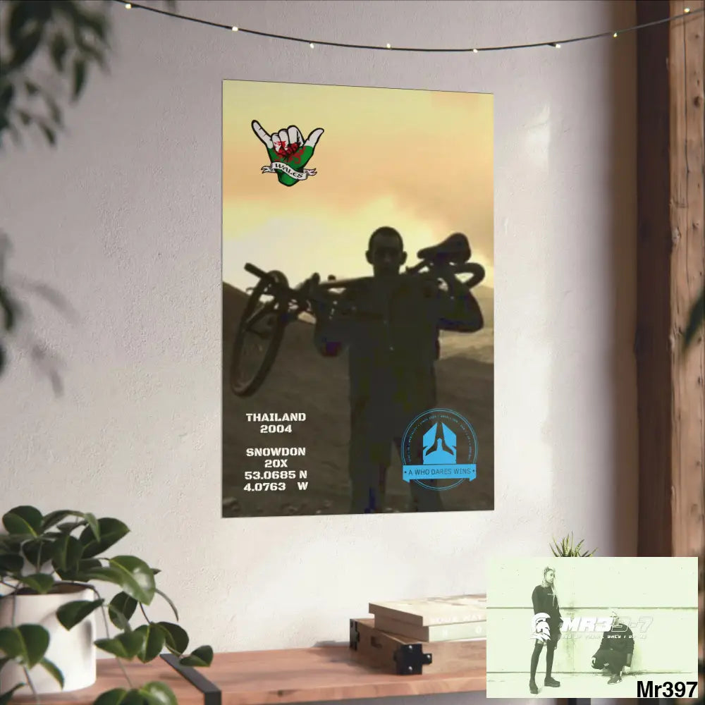 My birthday Beating not 20X Snowdon Matte Vertical Posters Poster