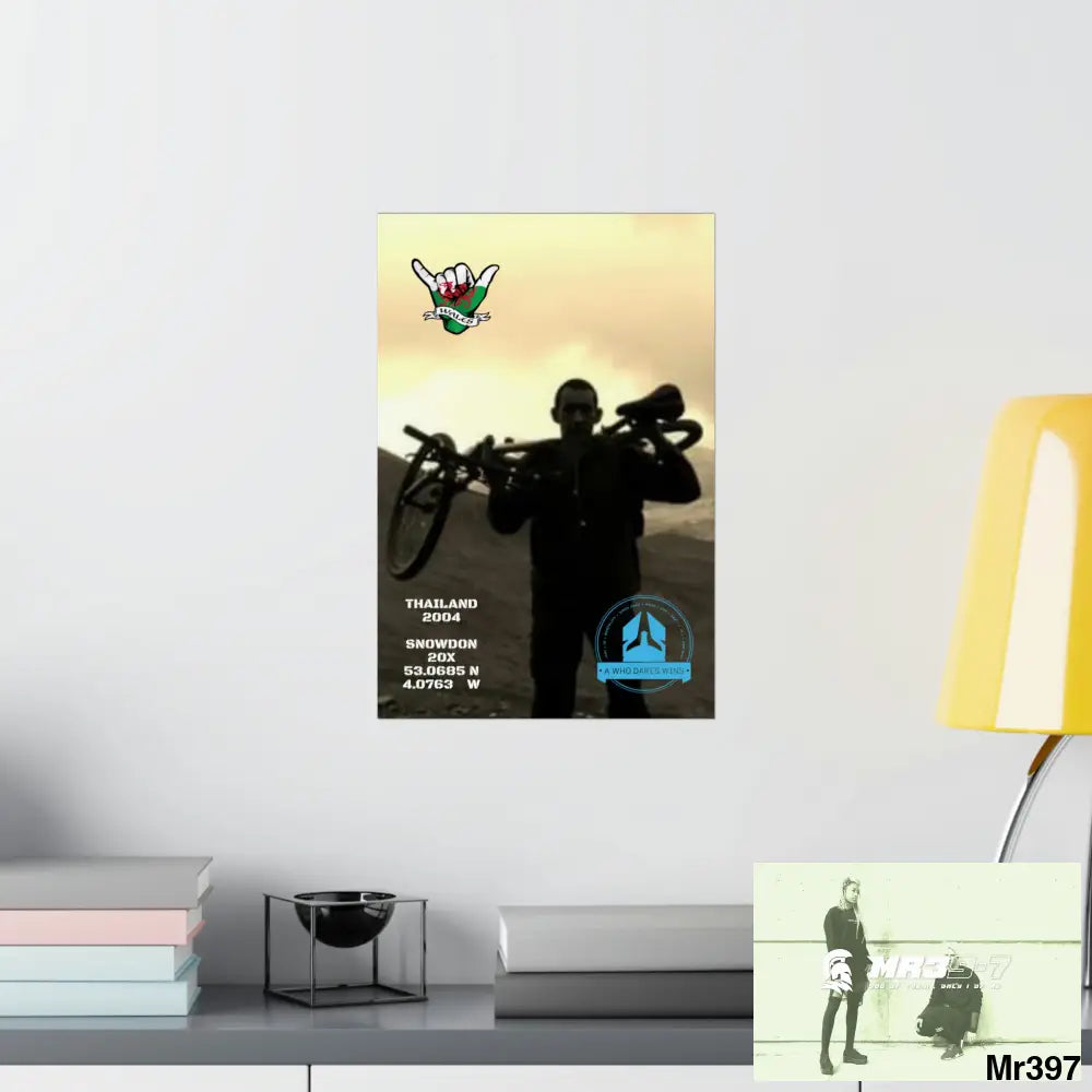 My birthday Beating not 20X Snowdon Matte Vertical Posters Poster