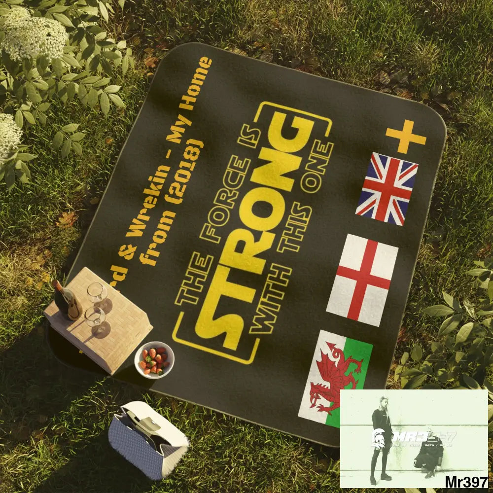 My home Picnic Blanket 61’’ × 51’’ Home Decor