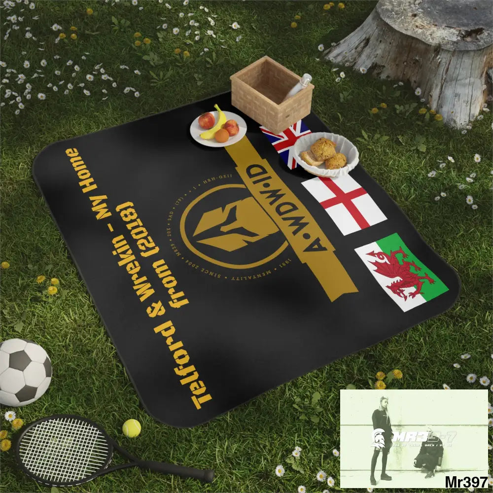 My home Picnic Blanket 61’’ × 51’’ Home Decor