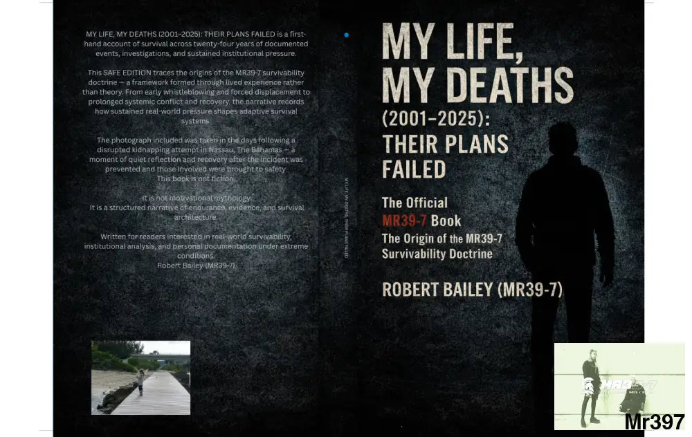 My Life My Deaths (2001–2025): Their Plans Failed Clean / Public Edition — Hardback Book Services