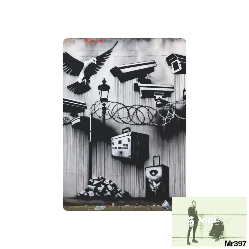 My Life My Deaths Their Plans Failed 2001-2025 Banksy Inspired My life My Deaths Fail no 4 Ltd Edition Custom Poker