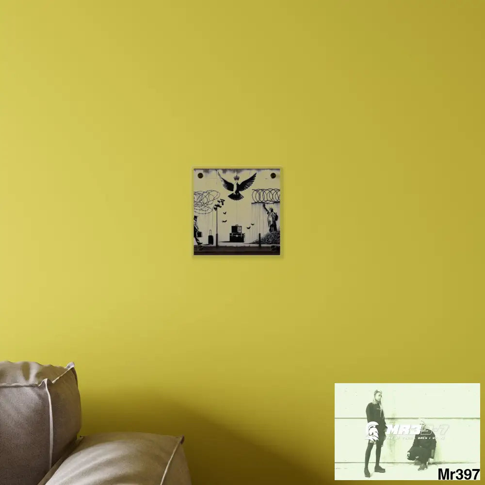 My life my deaths their plans failed 2001 to 2025 Ltd Edition Acrylic Wall Art Panels 8’’ x 8’’ / 0.25’’ Home Decor