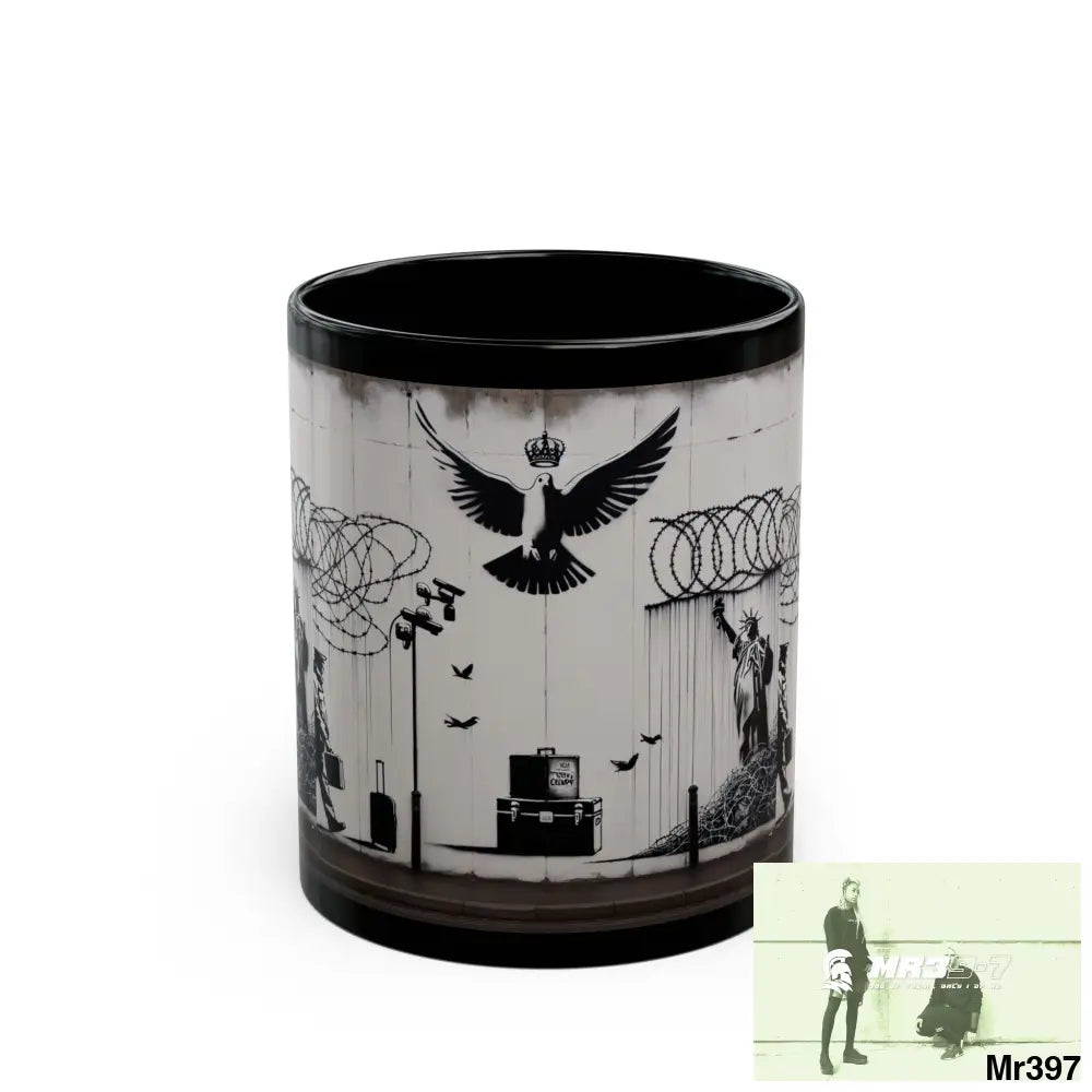 MY LIFE MY DEATHS THEIR PLANS FAILED 2001 TO 2025 LTD EDITION NO 2 11oz Tactical GB / Black Mug 11oz Mug