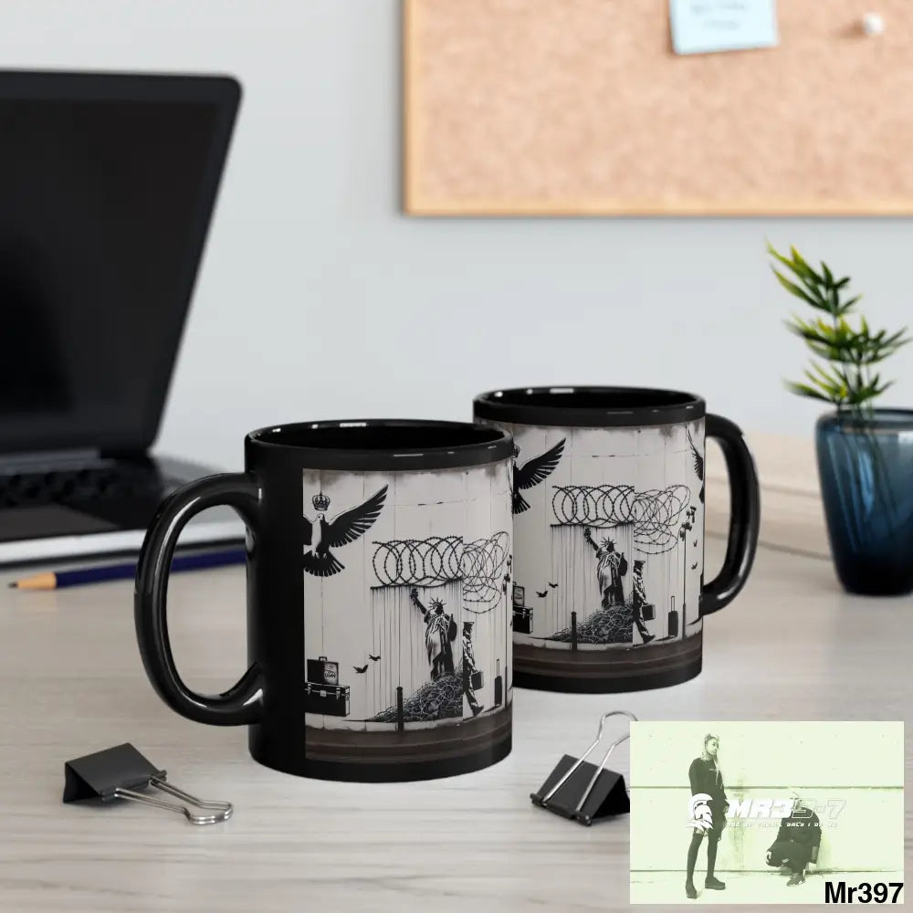 MY LIFE MY DEATHS THEIR PLANS FAILED 2001 TO 2025 LTD EDITION NO 2 11oz Tactical GB / Black Mug 11oz Mug