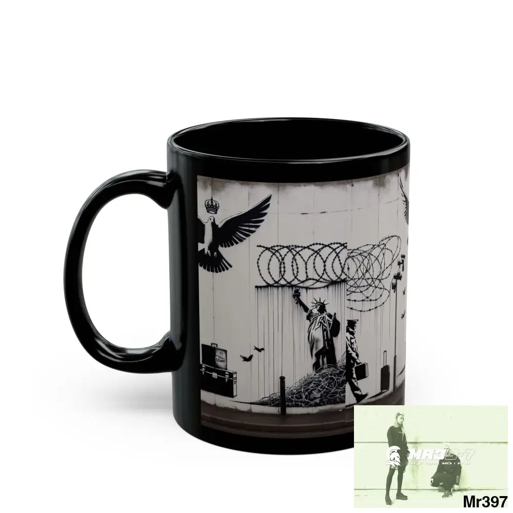 MY LIFE MY DEATHS THEIR PLANS FAILED 2001 TO 2025 LTD EDITION NO 2 11oz Tactical GB / Black Mug 11oz Mug