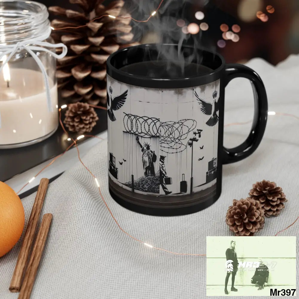 MY LIFE MY DEATHS THEIR PLANS FAILED 2001 TO 2025 LTD EDITION NO 2 11oz Tactical GB / Black Mug 11oz Mug