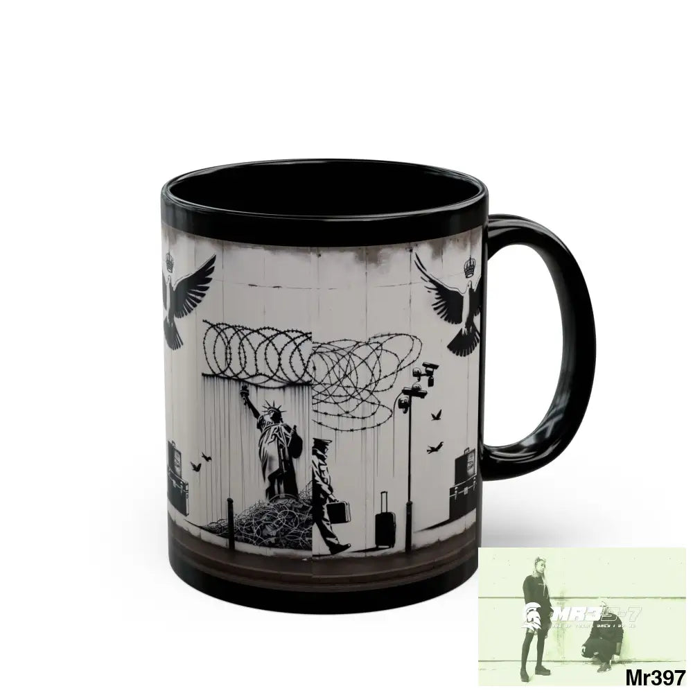 MY LIFE MY DEATHS THEIR PLANS FAILED 2001 TO 2025 LTD EDITION NO 2 11oz Tactical GB / Black Mug 11oz Mug