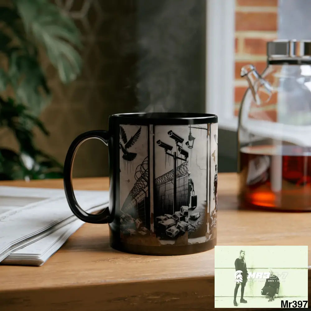 MY LIFE MY DEATHS THEIR PLANS FAILED 2001 TO 2025 LTD EDITION NO 3 11oz Tactical GB / Black Mug 11oz Mug