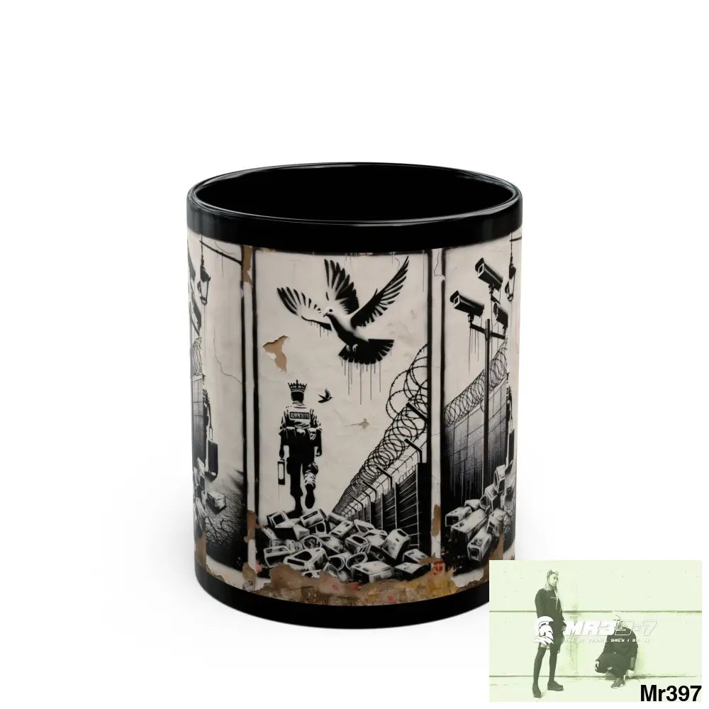 MY LIFE MY DEATHS THEIR PLANS FAILED 2001 TO 2025 LTD EDITION NO 3 11oz Tactical GB / Black Mug 11oz Mug