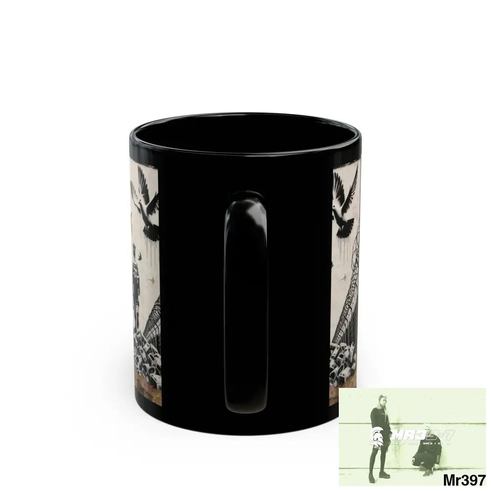 MY LIFE MY DEATHS THEIR PLANS FAILED 2001 TO 2025 LTD EDITION NO 3 11oz Tactical GB / Black Mug 11oz Mug