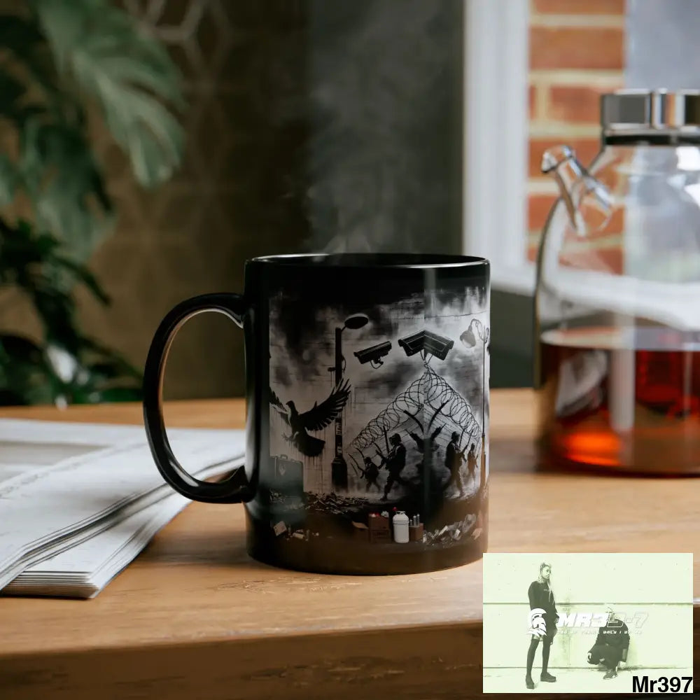 MY LIFE MY DEATHS THEIR PLANS FAILED 2001 TO 2025 LTD EDITION NO 3 11oz Tactical GB / Black Mug 11oz Mug