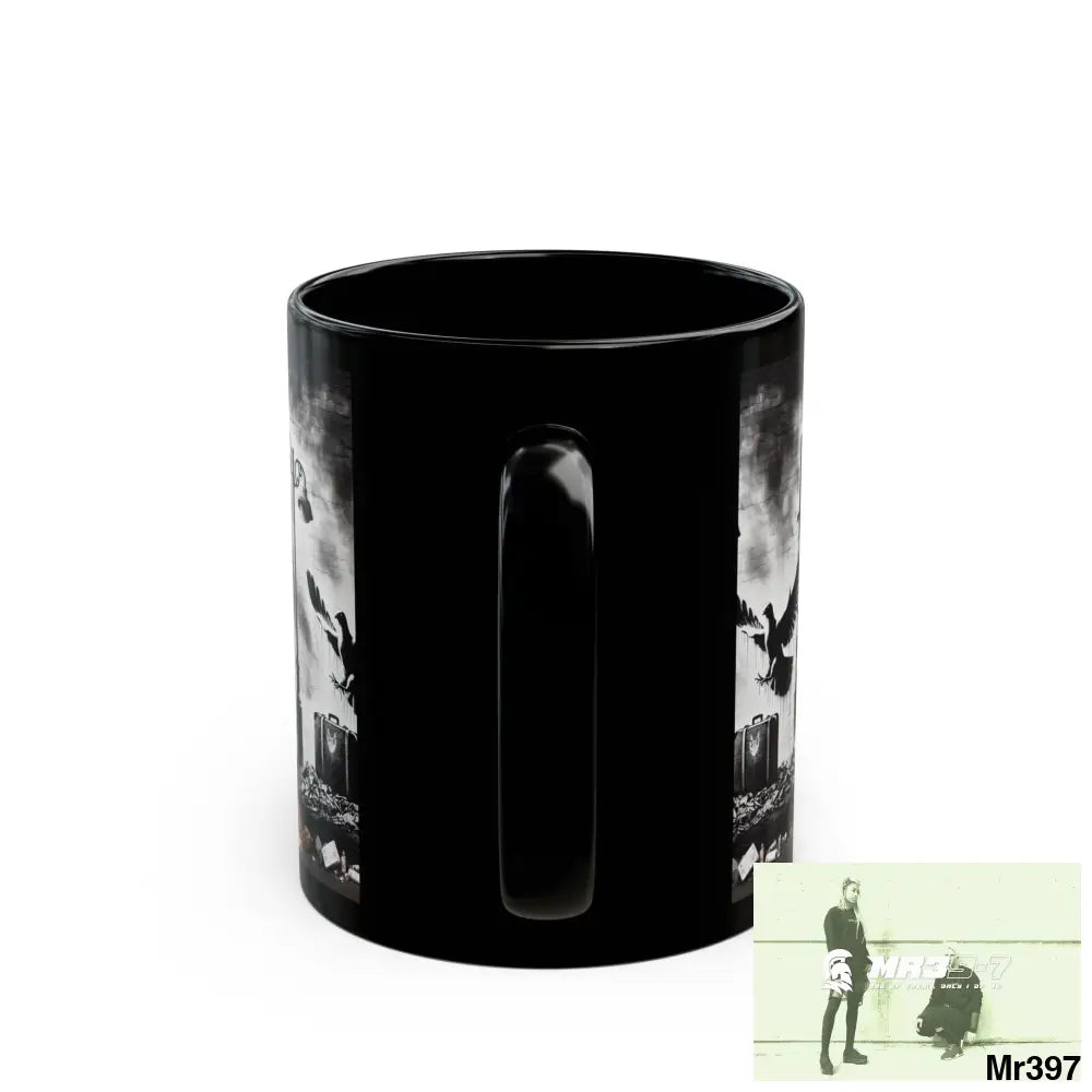 MY LIFE MY DEATHS THEIR PLANS FAILED 2001 TO 2025 LTD EDITION NO 3 11oz Tactical GB / Black Mug 11oz Mug