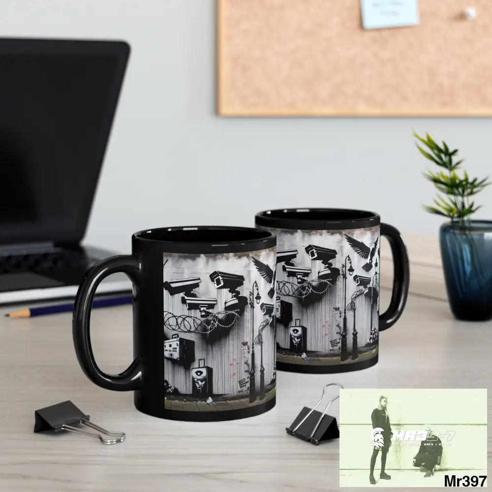 MY LIFE MY DEATHS THEIR PLANS FAILED 2001 TO 2025 LTD EDITION NO 5 11oz Tactical GB / Black Mug 11oz Mug