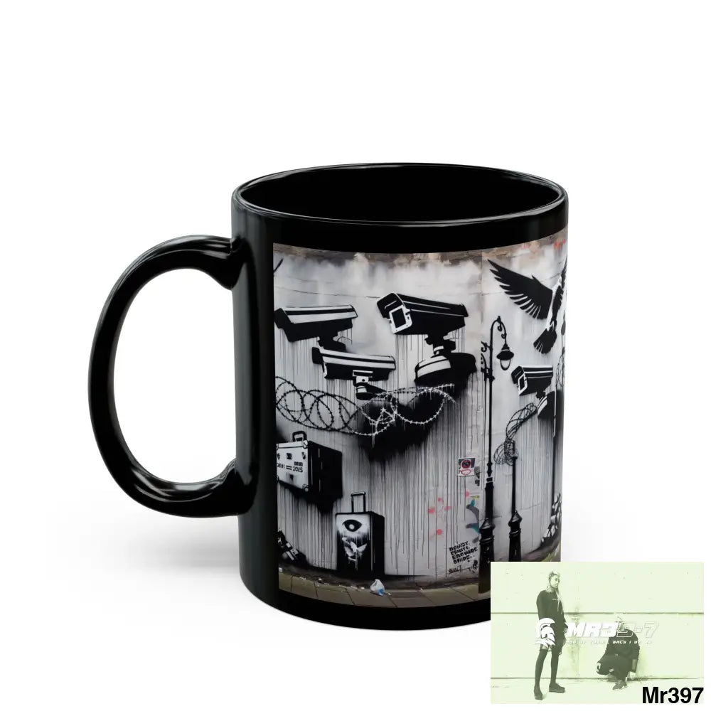 MY LIFE MY DEATHS THEIR PLANS FAILED 2001 TO 2025 LTD EDITION NO 6 11oz Tactical GB / Black Mug 11oz Mug