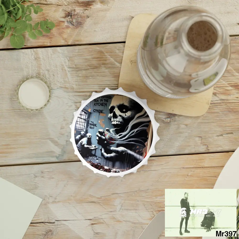 MY LIFE MY DEATHS THEIR PLANS FAILED INSIDE A MENTAL HEALTH VAR 2012 TO 2025 LTD EDITION NO 10 Magnetic Bottle Opener