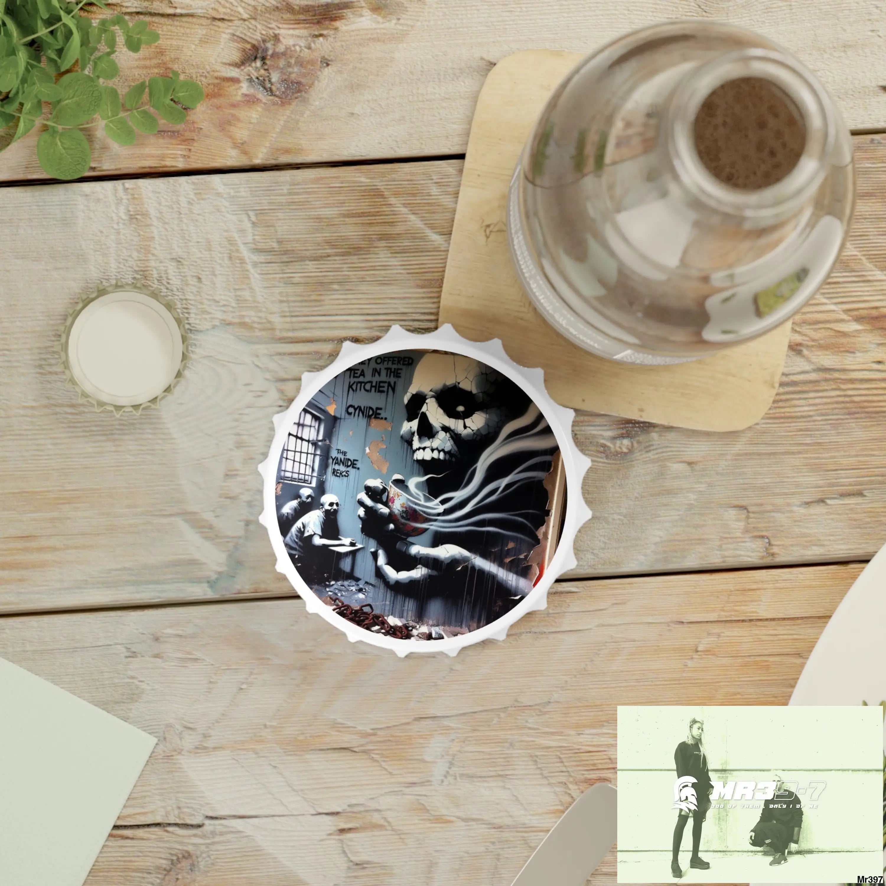 MY LIFE MY DEATHS THEIR PLANS FAILED INSIDE A MENTAL HEALTH VAR 2012 TO 2025 LTD EDITION NO 10 Magnetic Bottle Opener