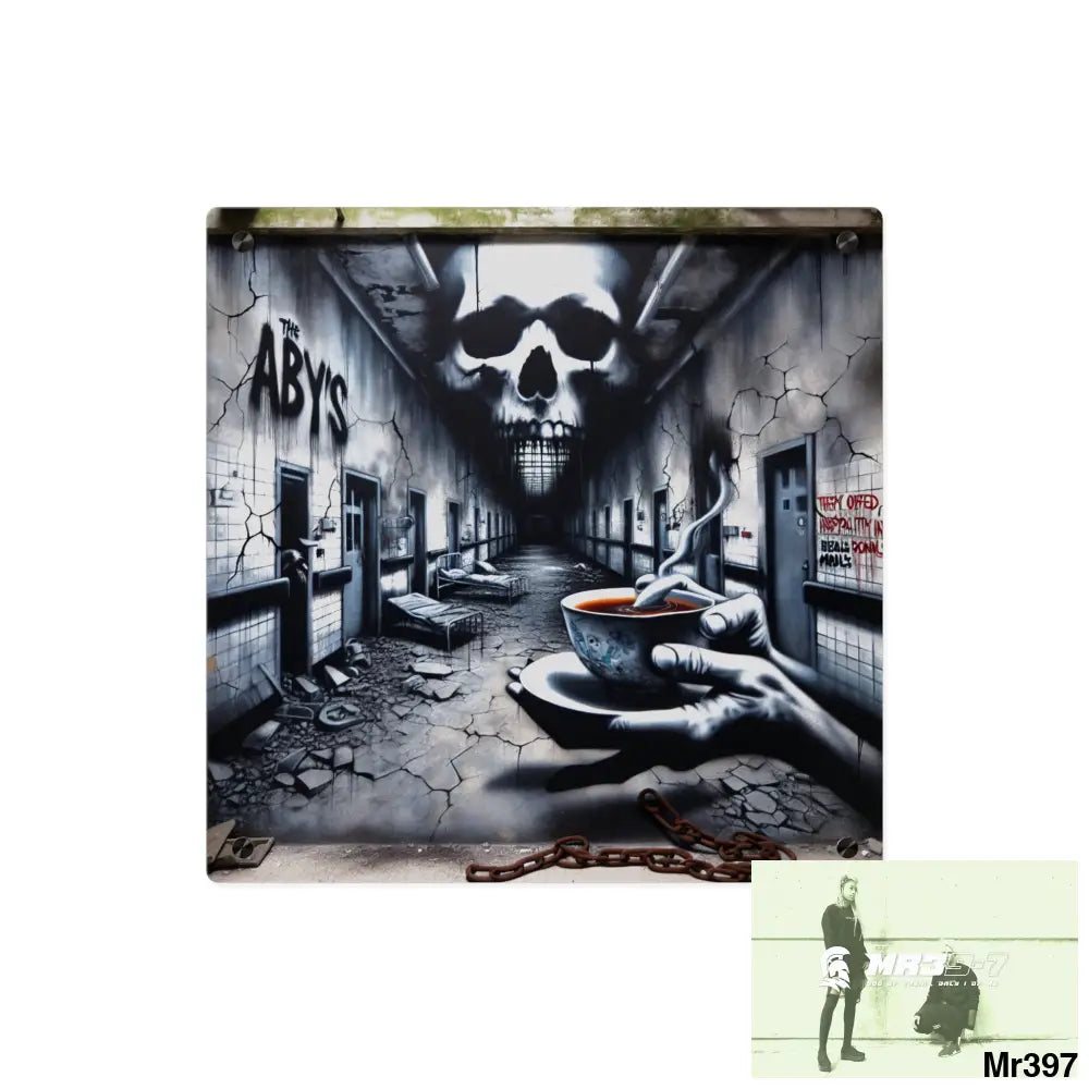 My life my deaths their plans failed inside a Mental Health VAR 2012 to 2025 Ltd Edition no 11 Acrylic Wall Art Panels