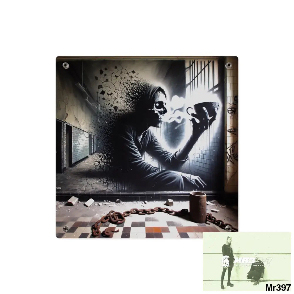 My life my deaths their plans failed inside a Mental Health VAR 2012 to 2025 Ltd Edition no 13 Acrylic Wall Art Panels