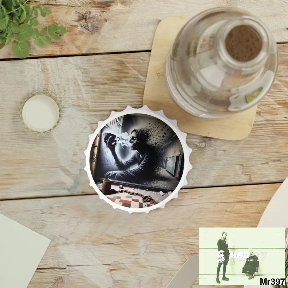 MY LIFE MY DEATHS THEIR PLANS FAILED INSIDE A MENTAL HEALTH VAR 2012 TO 2025 LTD EDITION NO 13 Magnetic Bottle Opener